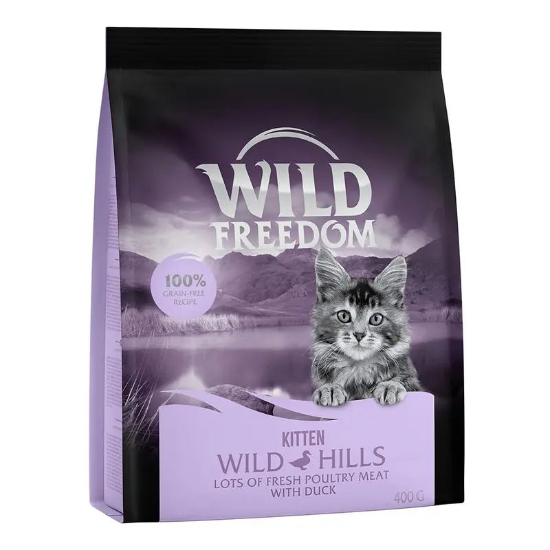 3 x 400g Wild Freedom Dry Cat Food - Try Now! Petszo