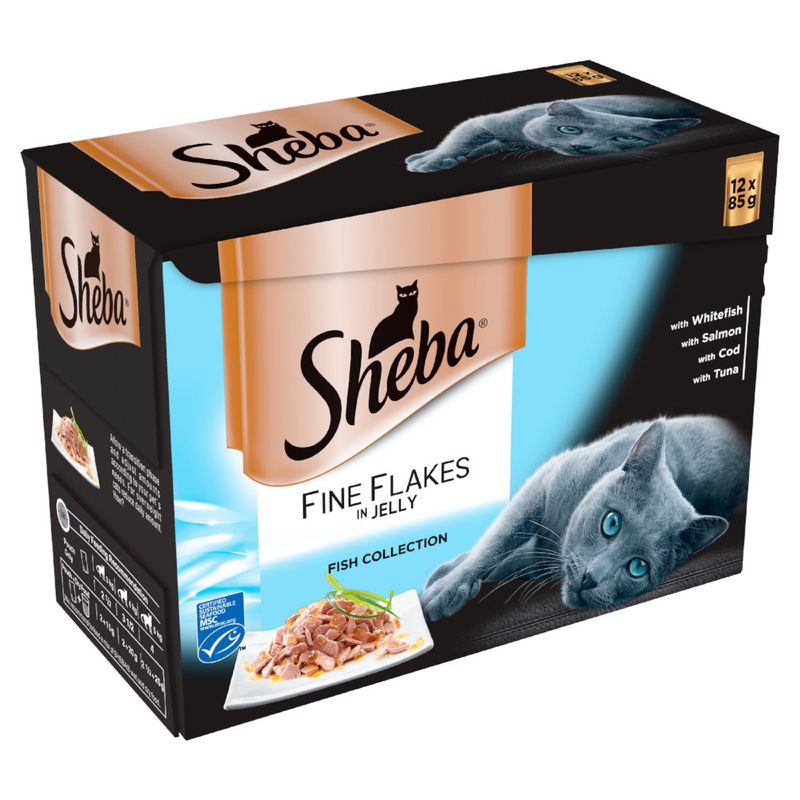 Sheba Pouches Fine Flakes 48 x 85g || Sheba || view 5