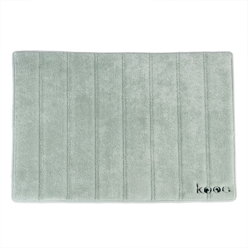 kooa. Light grey mat with striped design, suitable for pets.