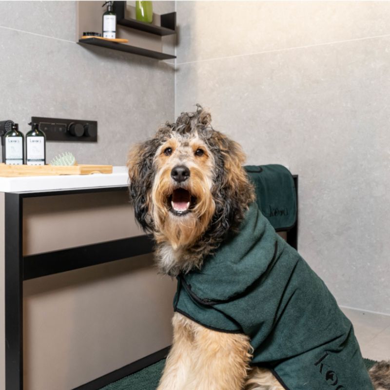 kooa Deluxe Microfibre Dog Bathrobe || kooa || view 16