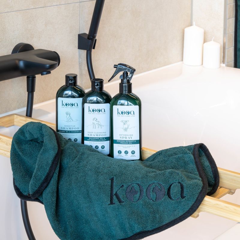 kooa Deluxe Microfibre Dog Bathrobe || kooa || view 17