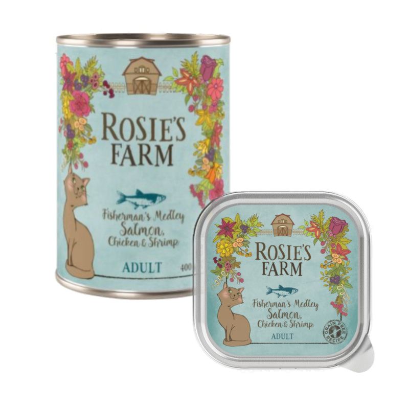 Rosie's Farm Adult Fisherman's Medley with Salmon, Chicken & Shrimp || undefined || view 1