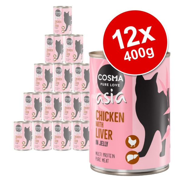 Cosma Asia in Jelly Saver Pack 12 x 400g || undefined || view 1