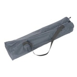 Grey carry bag with handle and drawstring, suitable for transport or storage.