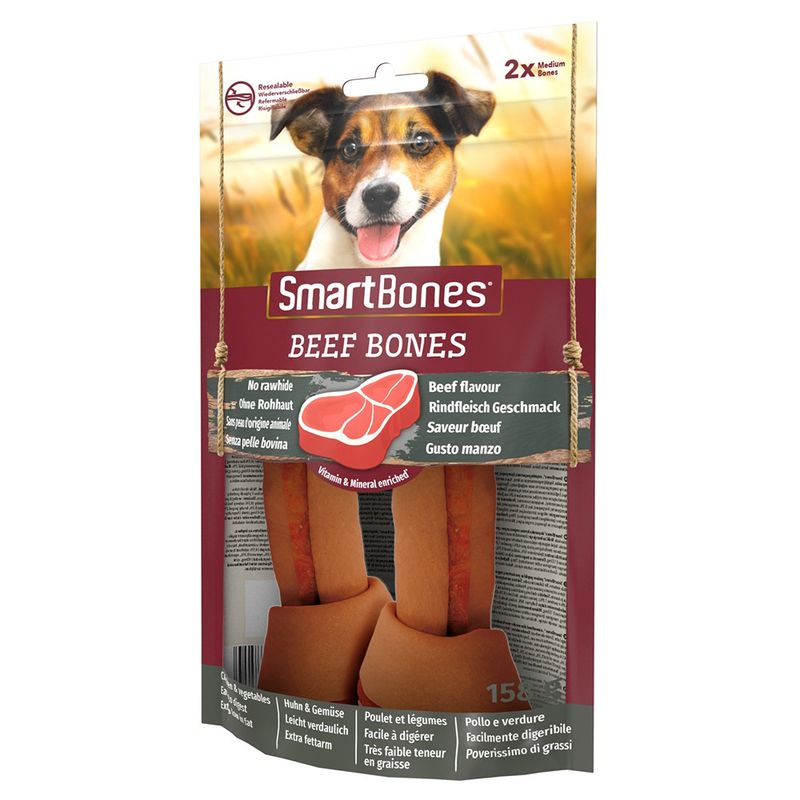 SmartBones Beef Bones for Medium Dogs || SmartBones || view 1