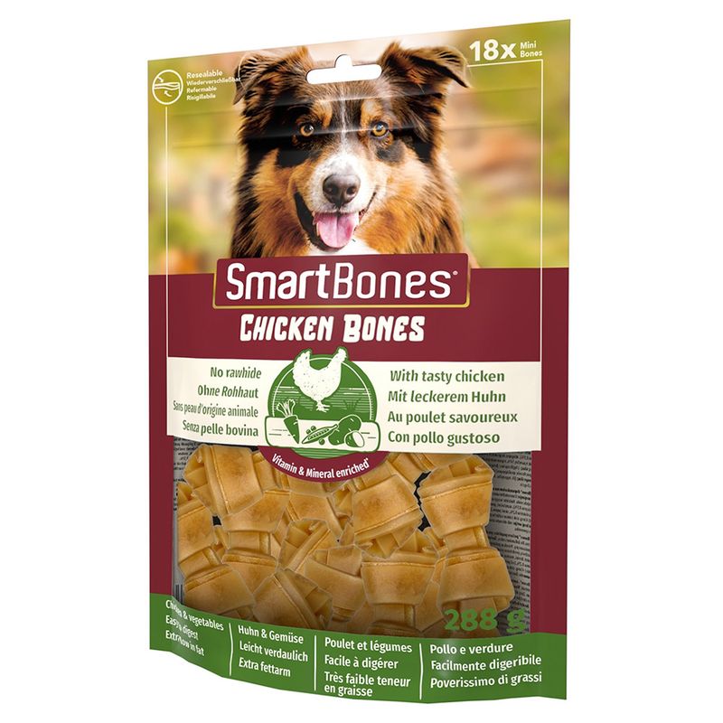 SmartBones Chew Snacks with Chicken for Small Dogs || SmartBones || view 1