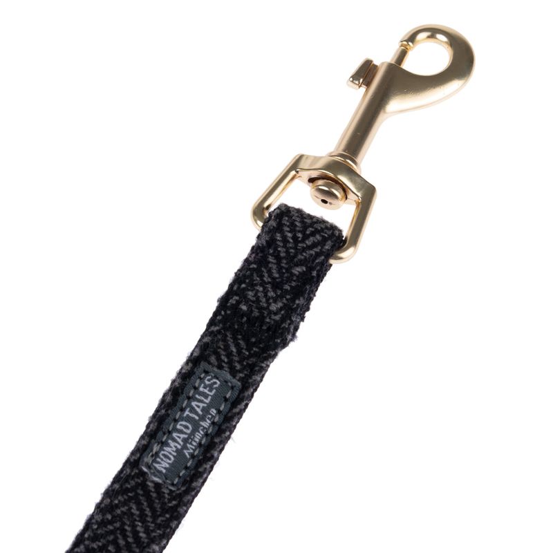 Nomad Tales Calma Dog Leash, ebony || Nomad Tales || view 6