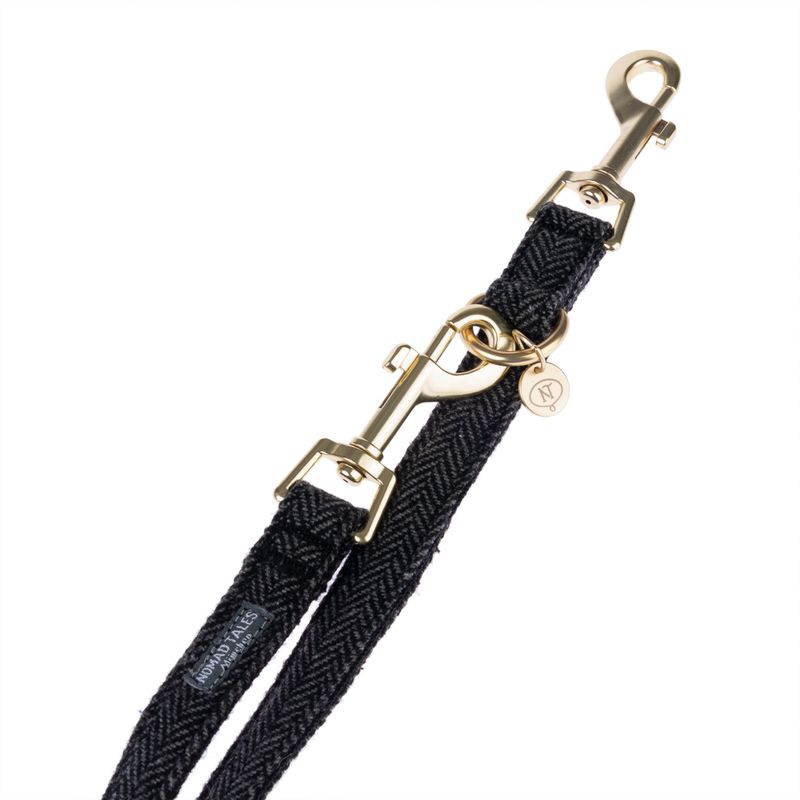 Nomad Tales Calma Dog Leash, ebony || Nomad Tales || view 9