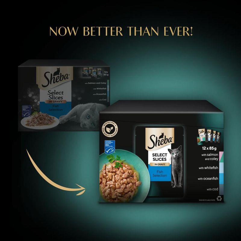 Sheba Pouches Select Slices 12 x 85g || Sheba || view 16
