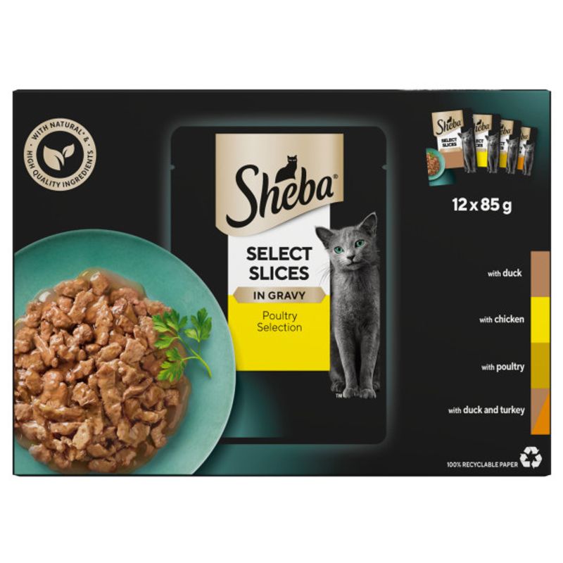 Sheba Pouches Select Slices 12 x 85g || Sheba || view 18