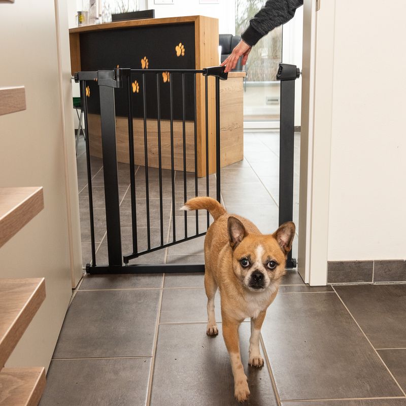TIAKI Black Dog Gate with 7 cm Extension || TIAKI || view 9