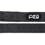 Black nylon strap with visible 'HUNTER' logo on an oval plastic label.