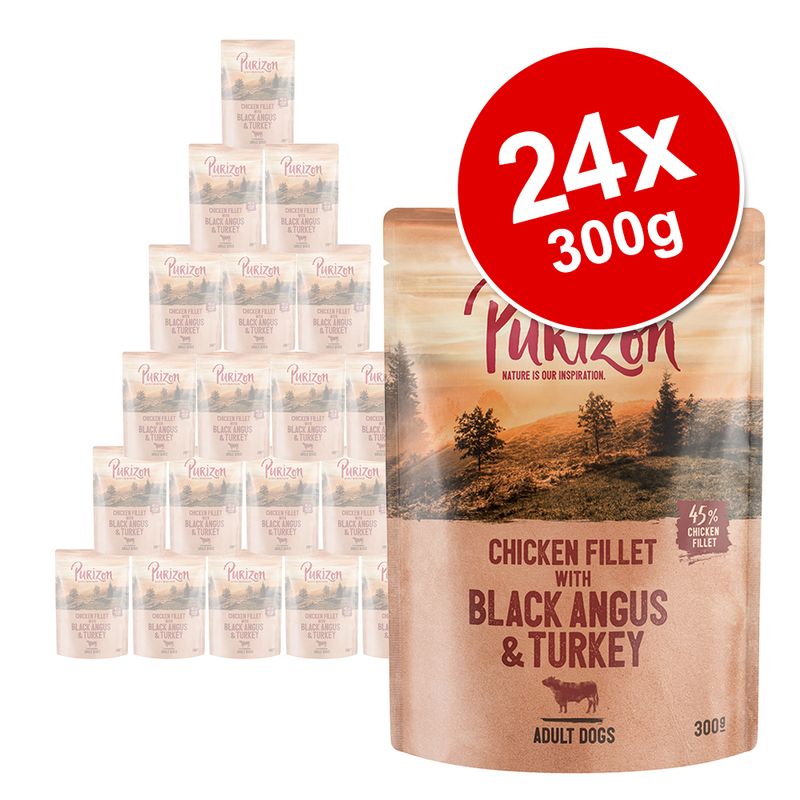 Purizon Adult Pouches Saver Pack 24 x 300g || Purizon || view 1