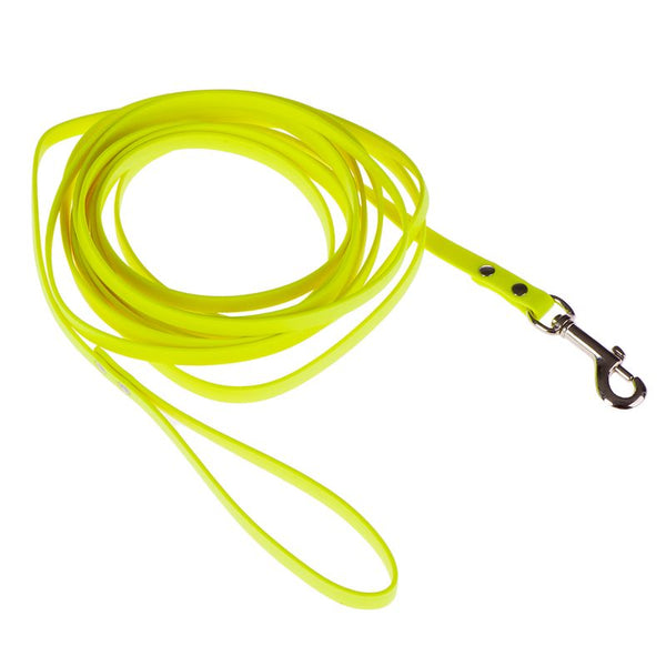 Heim Biothane® Long Dog Lead - Fluorescent Yellow || Heim || view 1