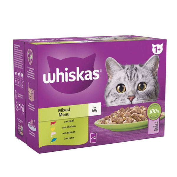 Whiskas 1+ Mixed Menu in Jelly || undefined || view 1
