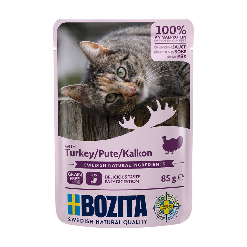 Bozita Chunks in Sauce Pouches 12 x 85g || undefined || view 9