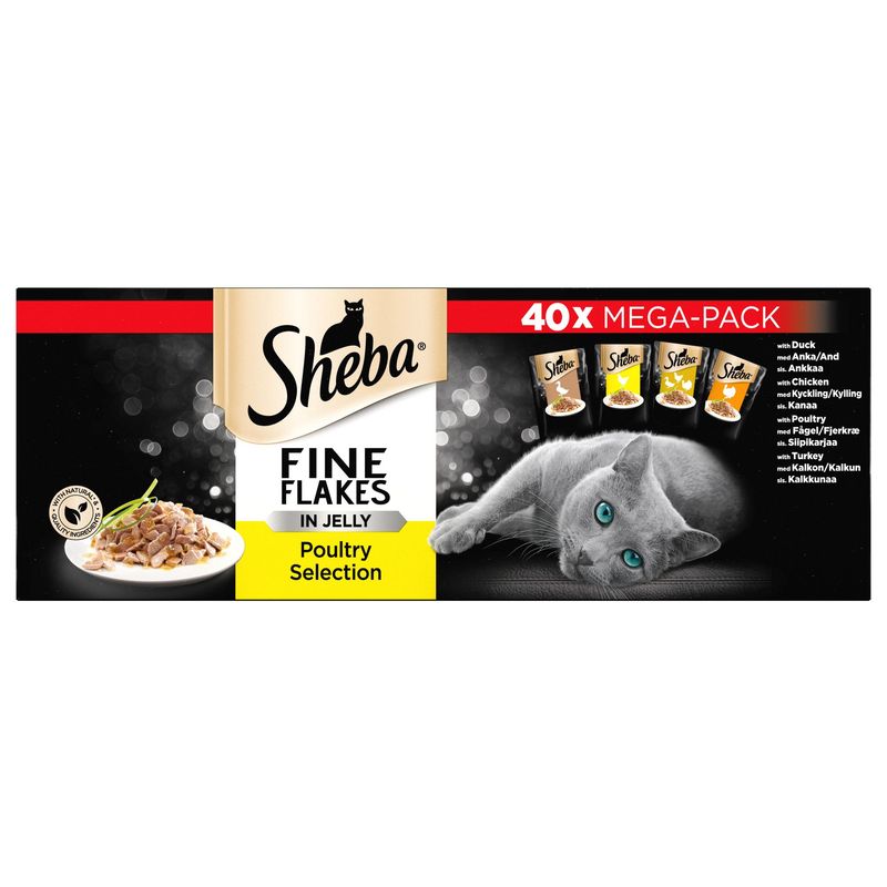 Sheba Pouches Fine Flakes in Jelly || Sheba || view 19