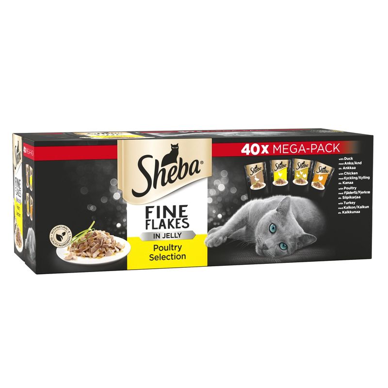 Sheba Pouches Fine Flakes in Jelly || Sheba || view 18