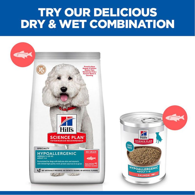 Hill's Science Plan Adult Hypoallergenic with Salmon