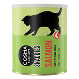 Cosma Snackies Salmon, gently freeze-dried, 100% pure fish.
