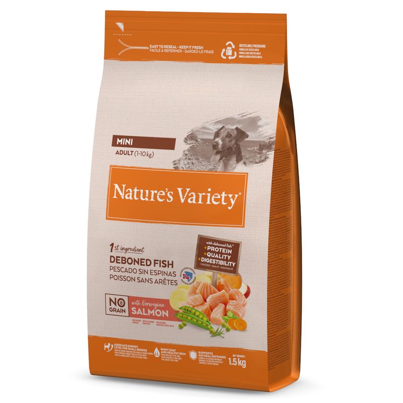 Nature's Variety No Grain Mini Adult - Salmon || Nature’s Variety || view 1