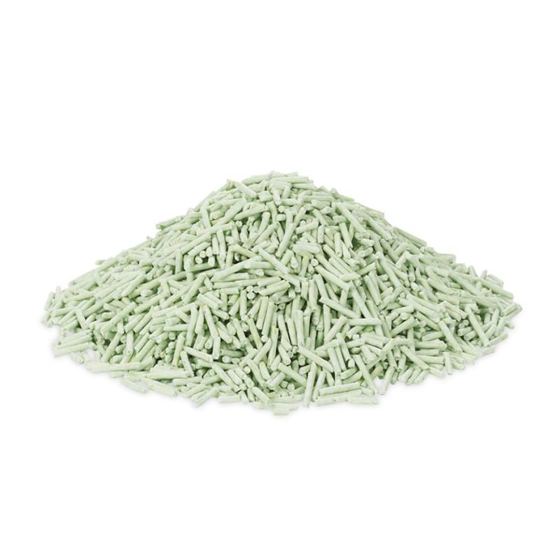 Tigerino Plant-Based Litter Tofu Pellets - Green Tea Scent || Tigerino || view 4