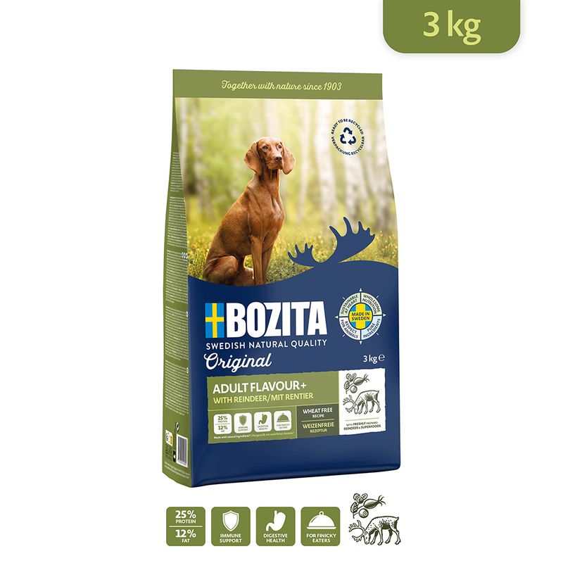 Bozita Original Adult Flavour Plus with Reindeer - Wheat-Free || Bozita || view 4