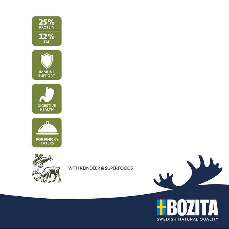Bozita Original Adult Flavour Plus with Reindeer - Wheat-Free || Bozita || view 7