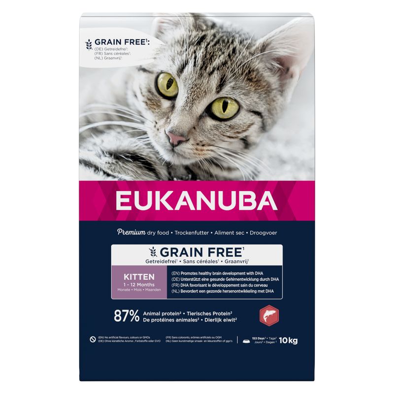 Eukanuba Kitten Grain-Free Rich in Salmon || undefined || view 4