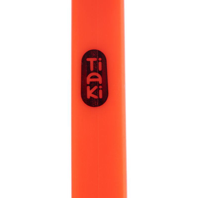 Tiaki logo on an orange product.
