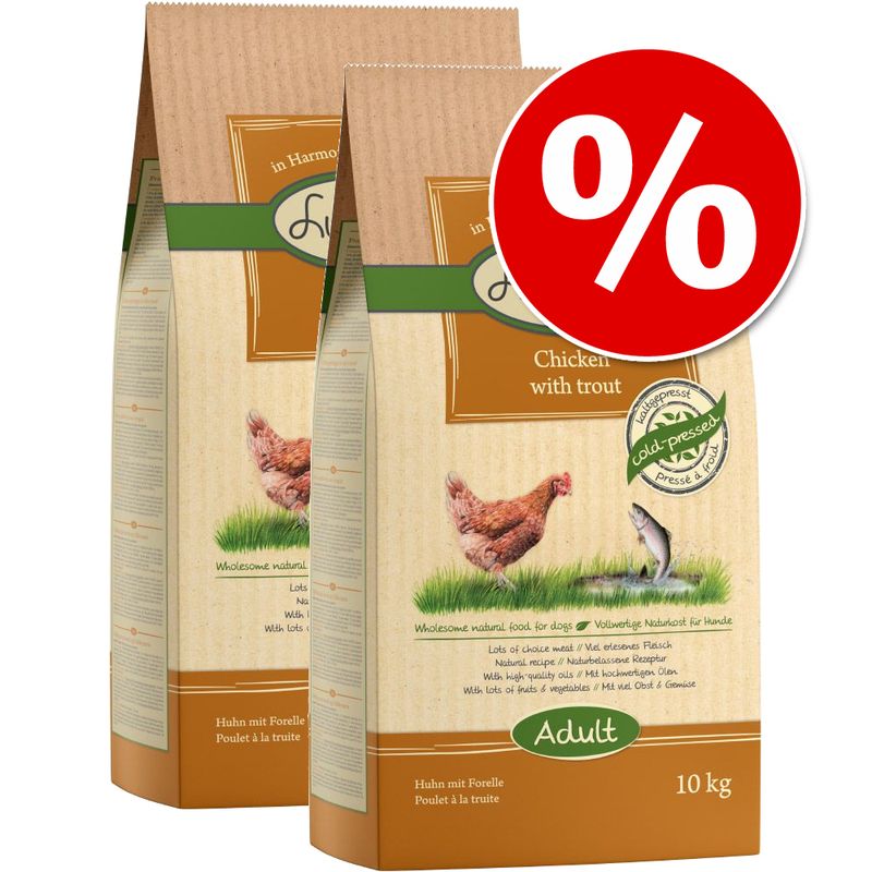 Lukullus Cold-Pressed Dry Dog Food Economy Pack 2 x 10kg || Lukullus || view 1