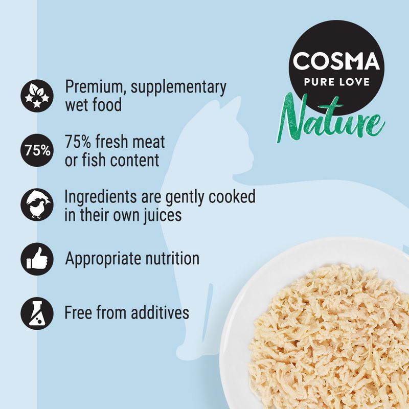 Cosma Nature Pouches 6 x 50g || undefined || view 3