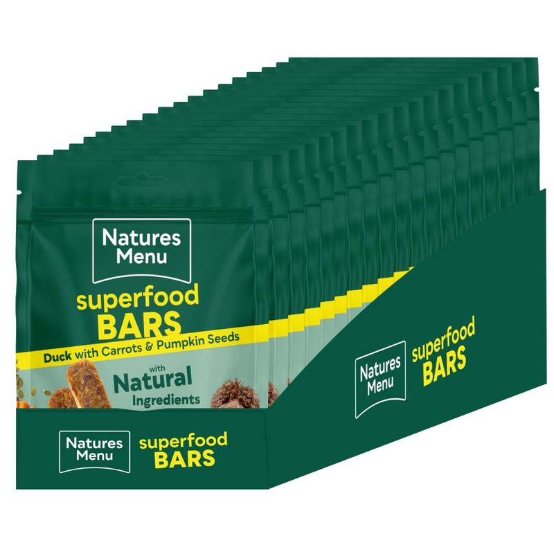Natures Menu Country Hunter Superfood Bars with Duck || Natures Menu || view 2