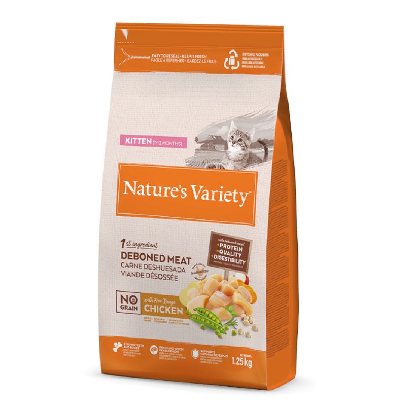 Nature's Variety No Grain Kitten Free-Range Chicken || Nature’s Variety || view 1