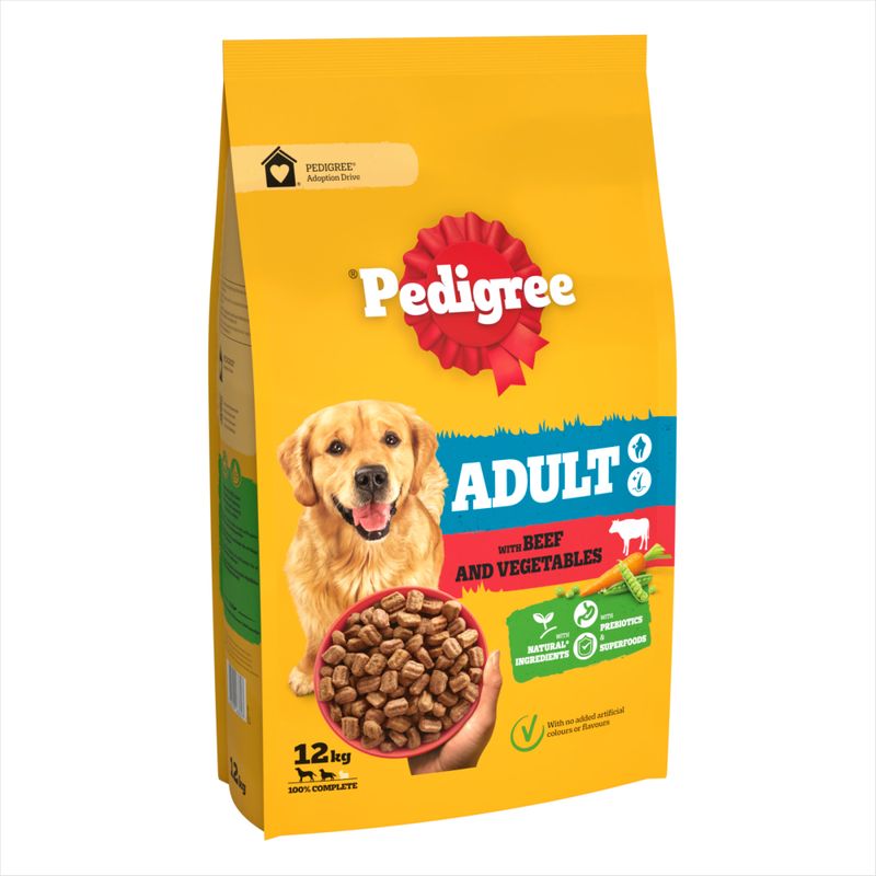 Pedigree Adult Complete with Beef & Vegetables || Pedigree || view 1