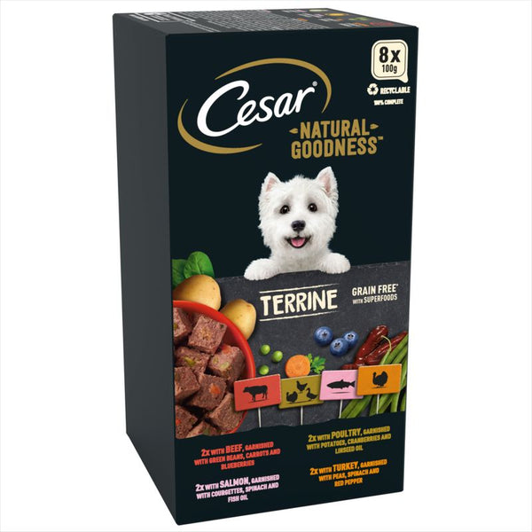 Cesar Natural Goodness Terrine Mixed Selection || Cesar || view 1
