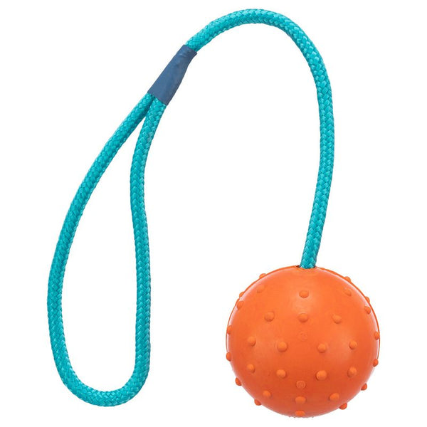 Trixie Rubber Ball with Throwing Handle || Trixie || view 1