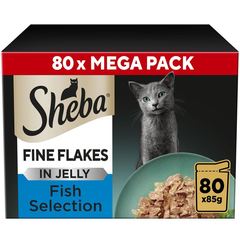 Sheba Pouches Fine Flakes in Jelly || Sheba || view 3