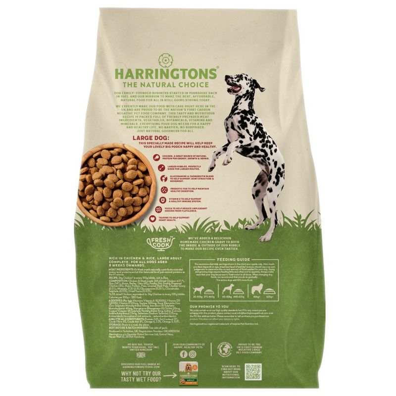 Harringtons Complete Large Adult Dog - Rich in Chicken & Rice || Harringtons || view 3