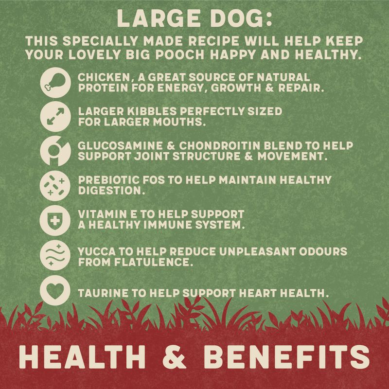 Harringtons Complete Large Adult Dog - Rich in Chicken & Rice || Harringtons || view 4