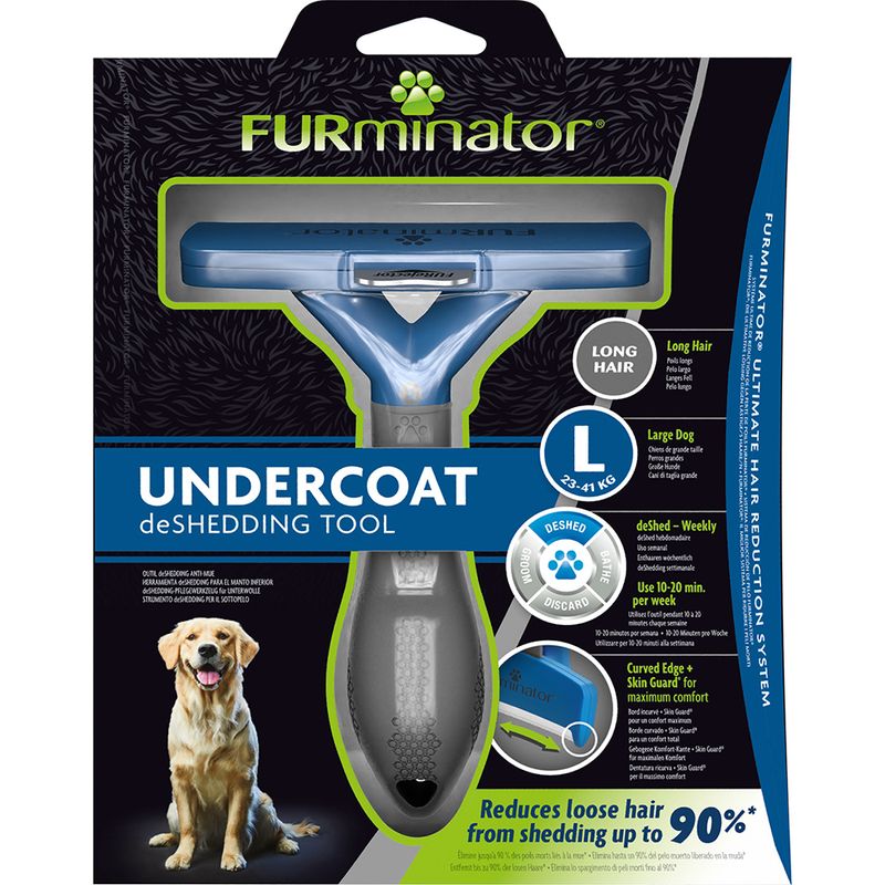 FURminator deShedding Tool L Long Hair || FURminator || view 2