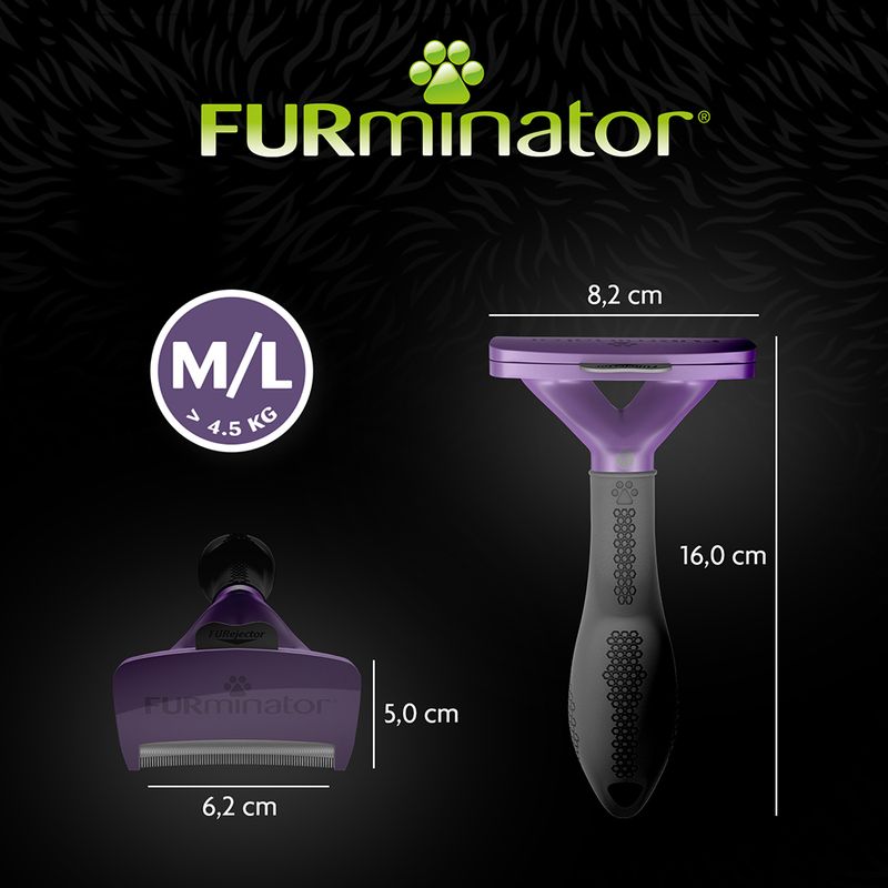 FURminator DeShedding Tool - Short Hair Cats || FURminator || view 12