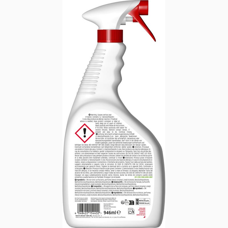 Nature's Miracle Dog Stain & Odour Remover