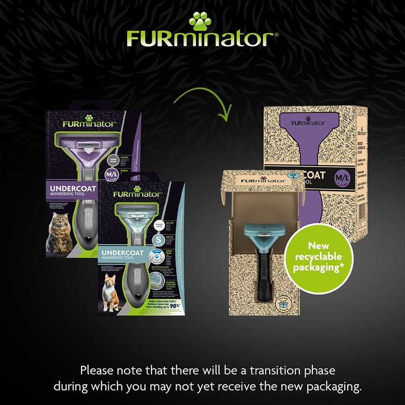 FURminator DeShedding Tool - Short Hair Cats || FURminator || view 2