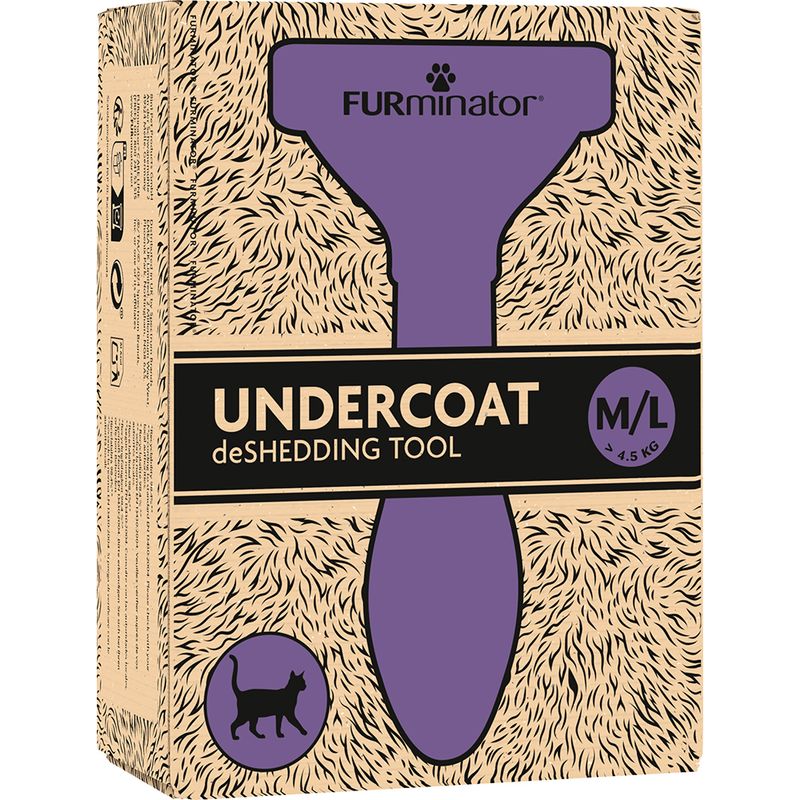 FURminator DeShedding Tool - Short Hair Cats || FURminator || view 7