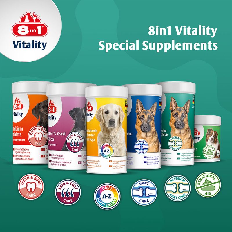 8in1 Vitality Glucosamine + MSM Tablets