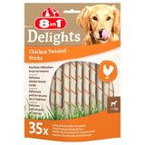 8in1 Delights Twisted Sticks for Small Dogs - Chicken || 8in1 || view 3