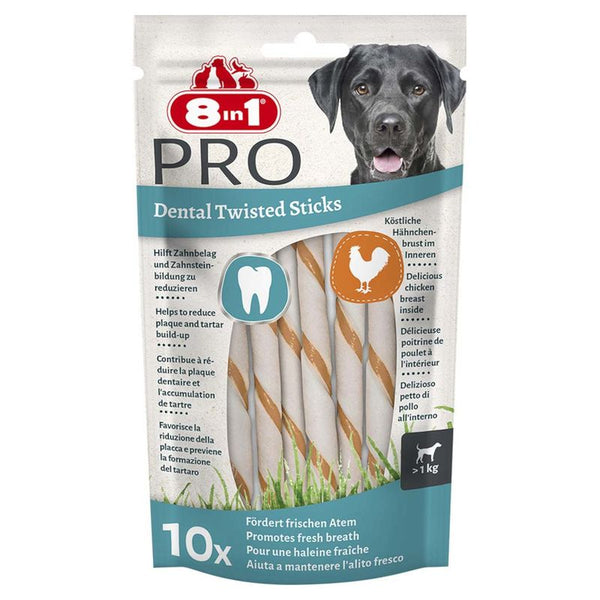 8in1 Pro Dental Twisted Sticks Chicken