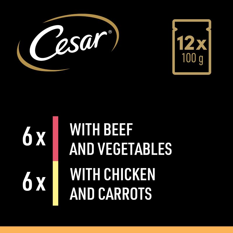Cesar Pouches Deliciously Fresh Selection in Jelly Saver Packs || Cesar || view 6
