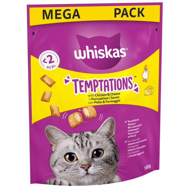Whiskas Temptations Maxi Pack 180g || undefined || view 1